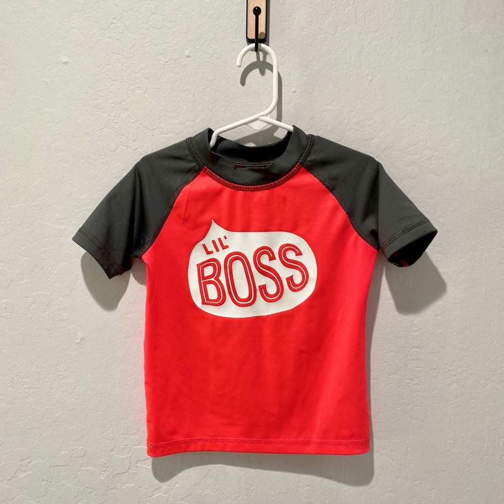 Boys swim top